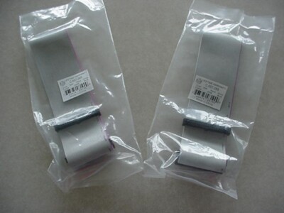 Two (2) ASEP C-657-28B Dual IDE Hard Drive Cables, Three Connections, 28 Inch