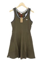 Kangaroos Damen KLEID Skaterkleid Jersey khaki 40 42 NEU K128