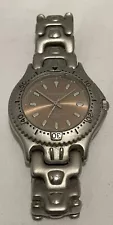 Pembrooke Stainless Steel Watch, Model 57-051, Japan Quartz. New Battery