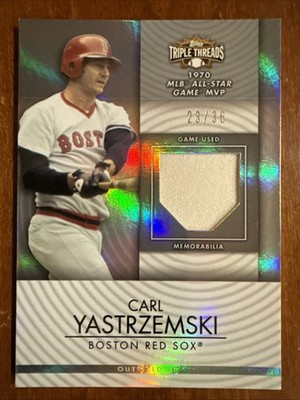 Carl YASTRZEMSKI 2012 Topps Triple Threads Unity Jersey Relic #TTUR-304 23/36 