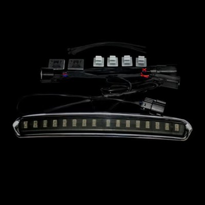 Custom Dynamics, Tour-Pakàй Deckellicht. Chrom, Rauchgläser 14-21 Modelle