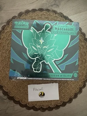 Pokémon JCC Coffret Dresseur d’Élite FR Mascarade Crépusculaire - Photo 1/4