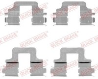 ZubehÖRsatz Scheibenbremsbelag Hinten Quick Brake 109 1731 FÜR Ford Volvo