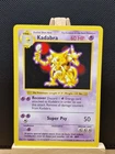 Pokemon TCG 1999 WOTC Shadowless Base Set Kadabra 032/102 - Near Mint