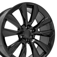 24x10 Oe Wheels Cv32 Black Wheels 6x5.5 28mm Set Of 4