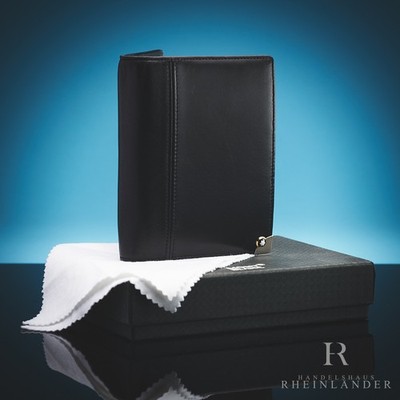 Montblanc Leather Goods Platinum Multi Business Card Holder Montblanc Leather Goods Platinum Multi Business Card Holder