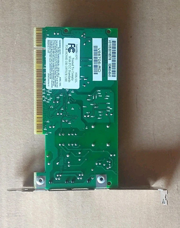 NEW Vintage Lucent Technologies - FAX-MODEM 56k V.92 PCI Fax Modem Model 1220L - Image 2 of 4