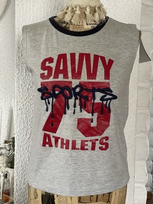 Jungen Sport Shirt Savvy Sports Gr 152 mit Löchern