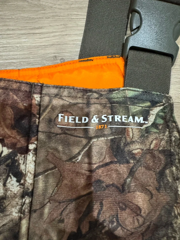 Mono con tirantes Field & Stream HydroProof aislado talla XL Realtree camuflaje Foto 3 de 4