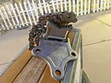 Vulcan No.2 Chain Pipe Vise Drop Forged In USA J.H. Williams 4 To 4” Pipe Cap.