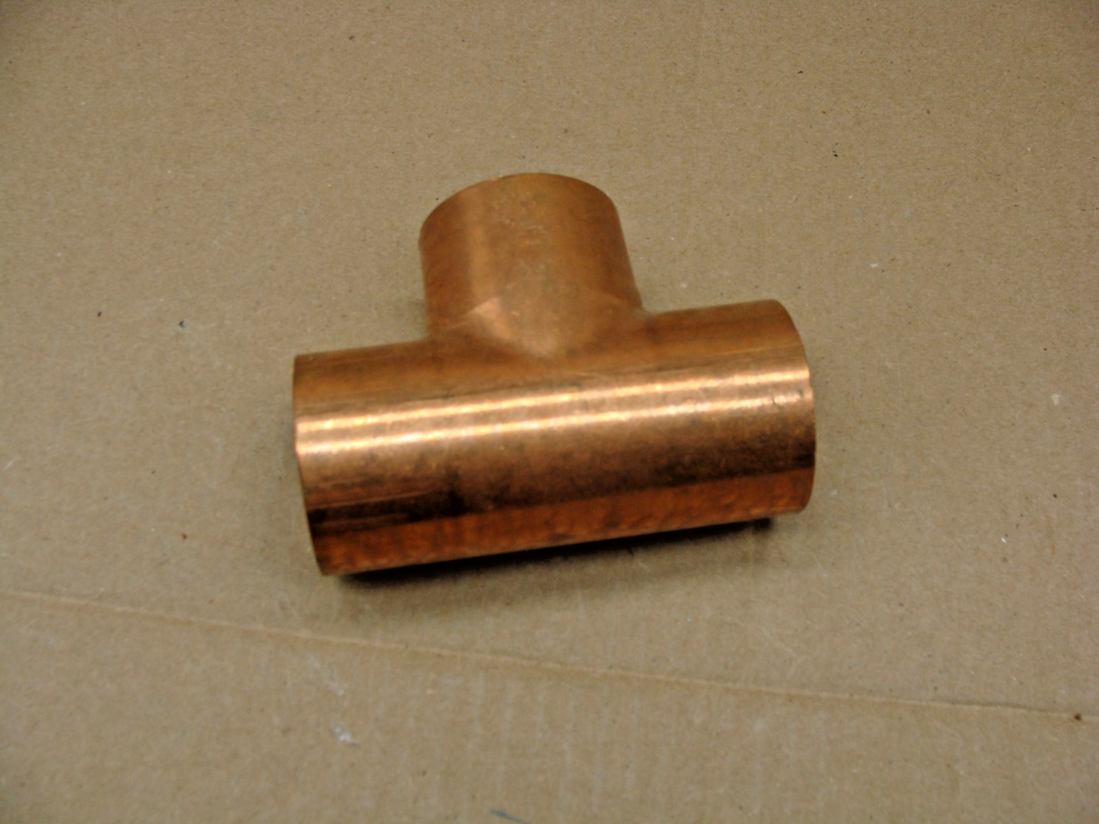 2" COPPER SWEAT TEE FITTING  LOT OF (2)