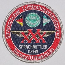Aufnaeher ISAF Sprachmittler Patch GAF ISAF Interpretor Termez