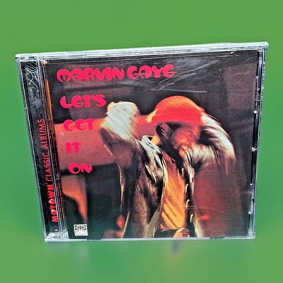 Marvin Gaye Let's Get It On CD Album Motown 1998 1973 Remaster R&B Soul Funk