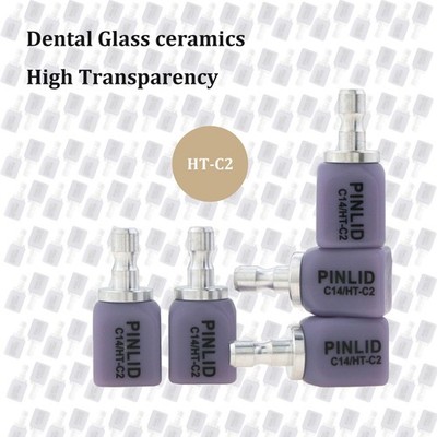 Dental Emax CAD/CAM Cerec Blocks Glass Ceramic Lithium Dislicate Block HT/LT C14