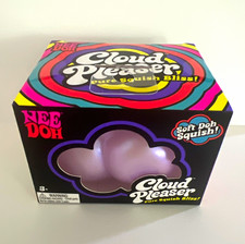 Authentic Schylling NeeDoh Cloud Pleaser Purple Soft Squeeze Toy -Sealed NIB