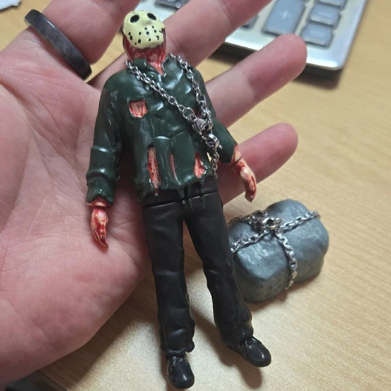 New Jason Voorhees Aquarium Decor – Friday the 13th Horror Fish Tank ...
