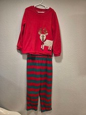 Kids Carter's Christmas Reindeer Pajamas Size 8