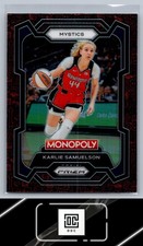 2024 Panini Prizm Monopoly WNBA #33 Karlie Samuelson Classic Icons Red Prizm