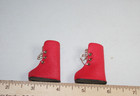 Vintage 1960's TAMMY Doll Ski SNOW BUNNY Red Boots #9211 original laces — photo 3