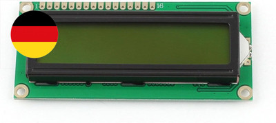 LCD1602 Controller I2C IIC Modul Display BLAU Anzeige AR-duino Raspberry