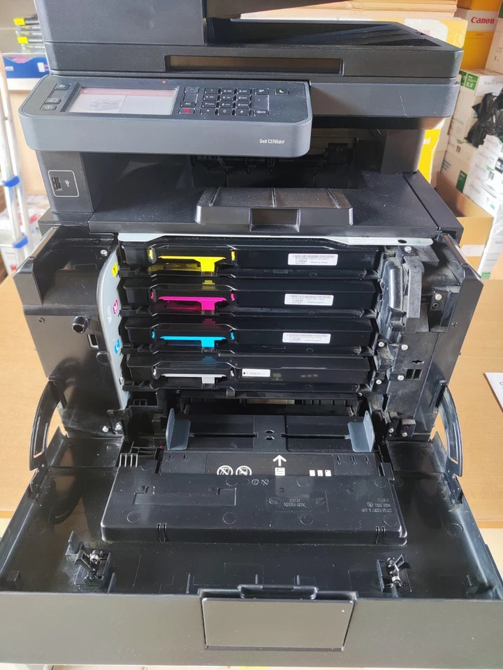 DELL C3765DNF MULTIFUNZIONE LASER A COLORI A4 USATA  - Immagine 3 di 4