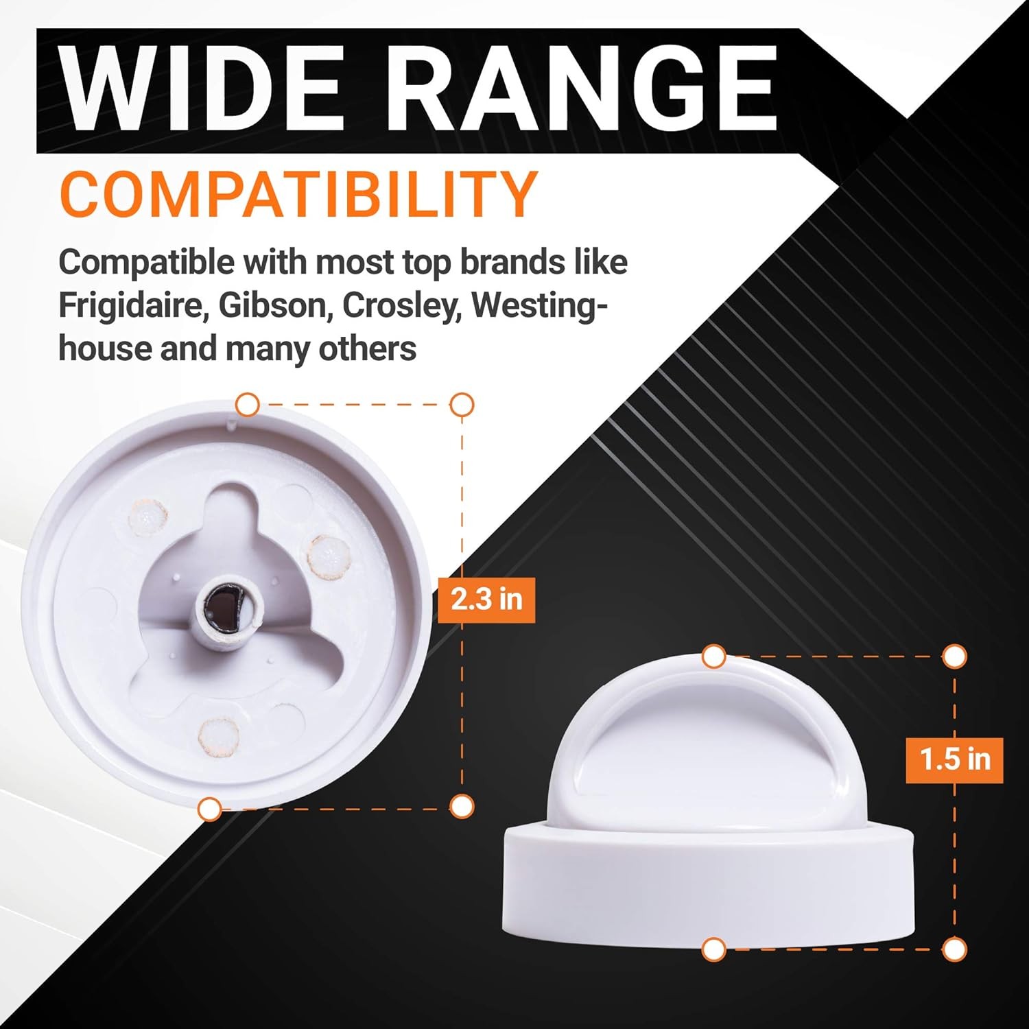 Ultra Durable 131873500 Dryer Timer Knob Switch Replacement Part As Pictured 