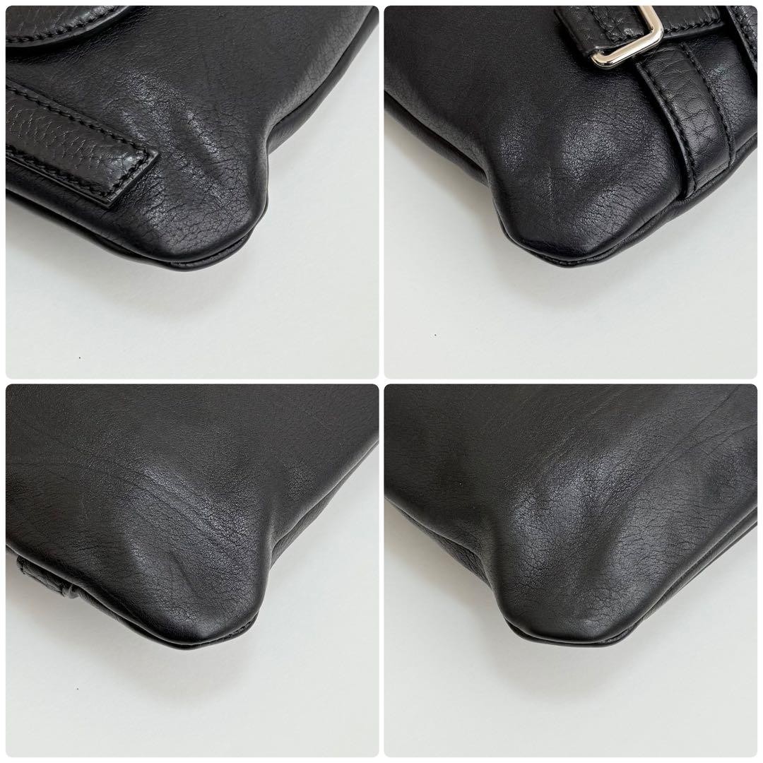 [Ecc+5 con borsa portaoggetti] Borsa messenger Yves Saint Laurent Vavin in pelle nera