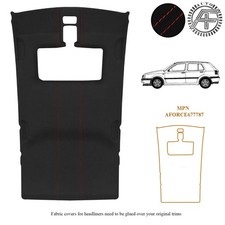 Luxe Wildleder Dachhimmel Schiebedach Abdeckung Für VW Golf MK3 5DOOR Maß Neu Eu