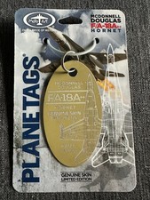 MotoArt Planetags F-18 Hornet 163124 Tag #072...