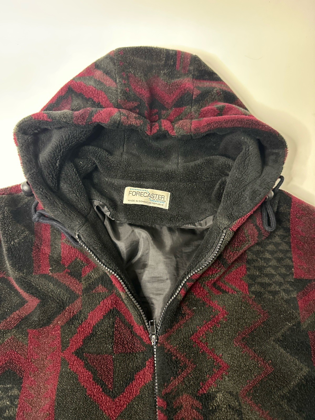 VINTAGE Forecaster Full Zip Patterned Jacket XOXO… - image 4