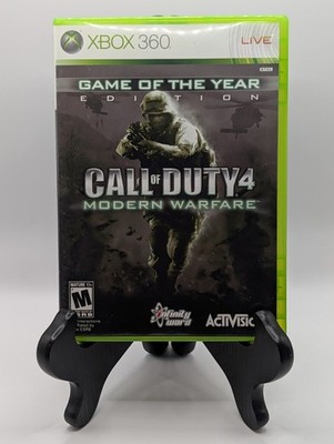Call of Duty 4 Modern Warfare GoTY Edition Microsoft Xbox 360 - Complete In Box 