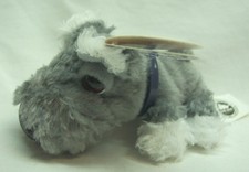 Vintage McDonald's Artlist The Dog MINITURE SCHNAUZER 3" Plush STUFFED ANIMAL