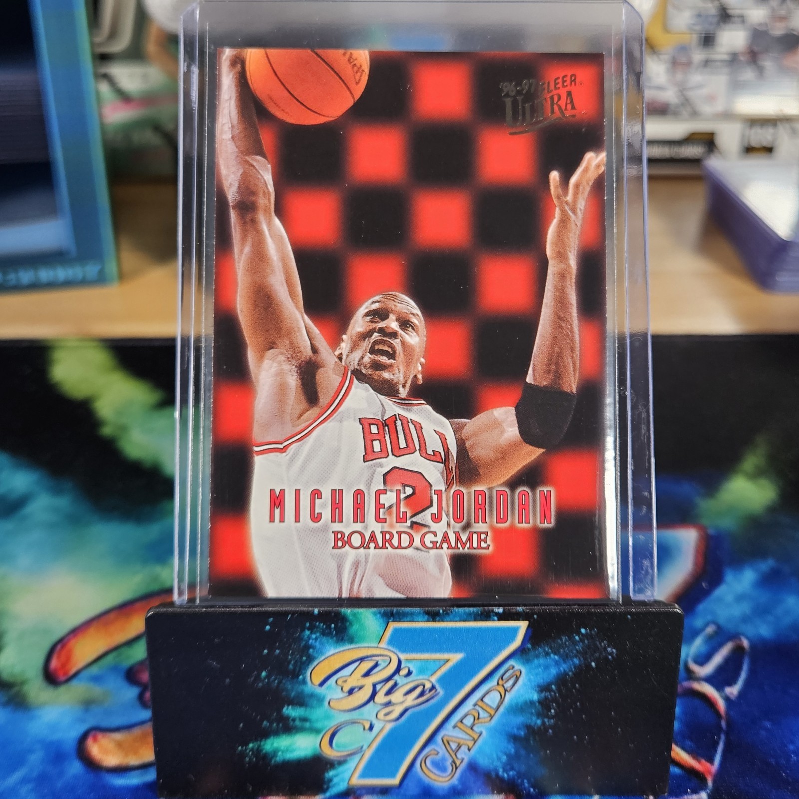 Michael Jordan 1996 Fleer Ultra #7 Board Game Price Guide - Sports 