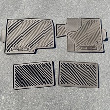Ford F-150 Oem Rubber All Weather Floor Mats 2004-2008 Gray