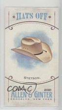 2021 Topps Allen & Ginter's Mini Hats Off Stetson #MHO-8 9r7