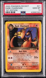 Dark Charizard 21/82 Team Rocket Non-Holo Rare