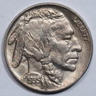 1935 Buffalo Nickel - looks BU