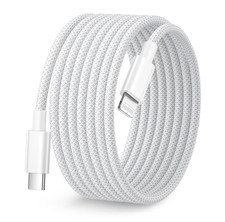 Long iPhone Charger Cable 10FT[Apple MFi Certified], USB C to Lightning 3M 