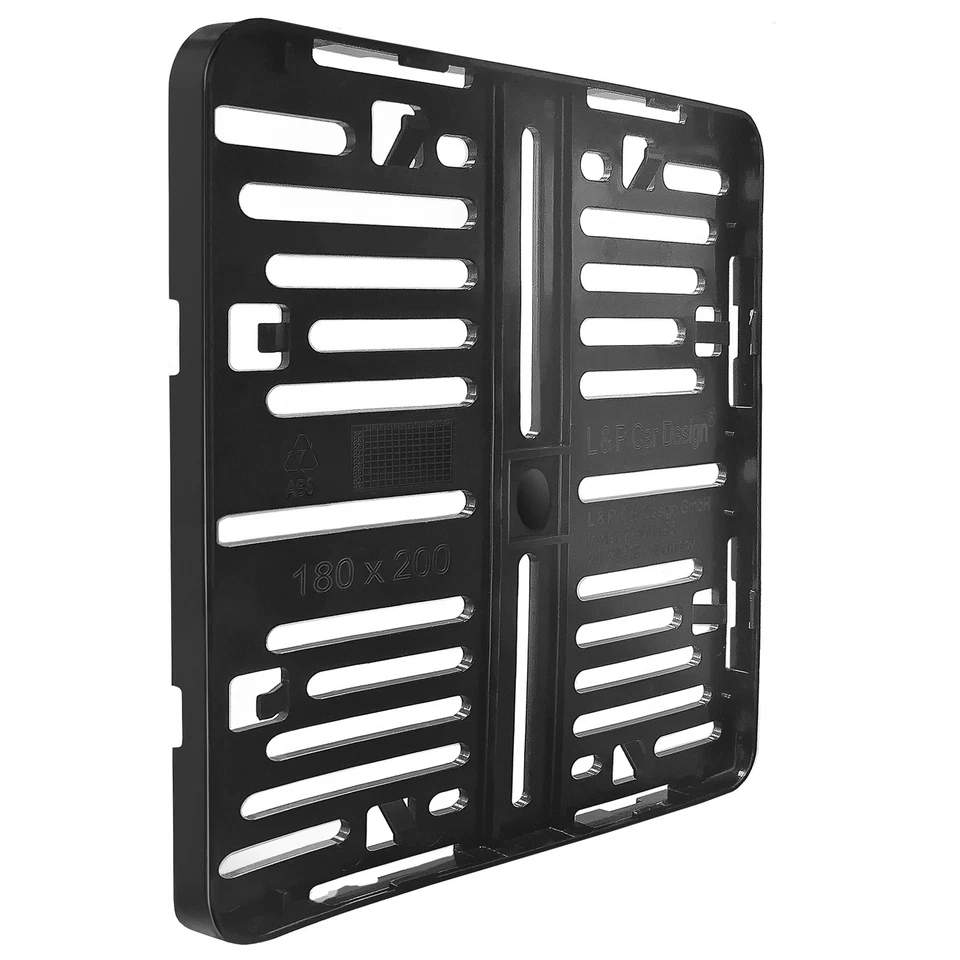 Kennzeichenhalter Motorrad 180 x 200 Nummernschildhalter rahmenlos - Bild 2 von 4