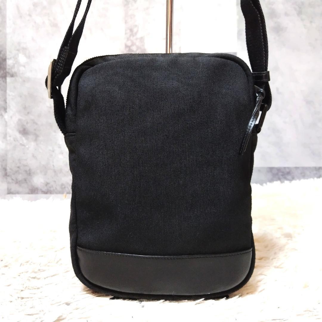 Autentica borsa uomo Saint Laurent tracolla tracolla Rivington in tela nera