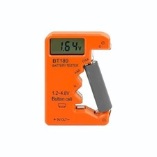 Battery Tester Checker, Universal Battery Tester for AA AAA C D 9V 1.5V, Small V