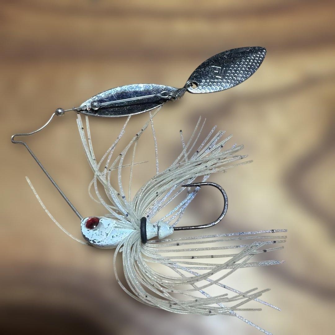 Spinnerbait set white/black - Image 2