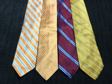 Daniel cremiex Striped Silk Ties Lot