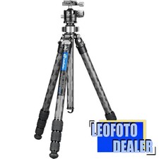 Leofoto LQ-324C Tripod with LH-40 Ball Head Carbon Fiber with Bag Center Column