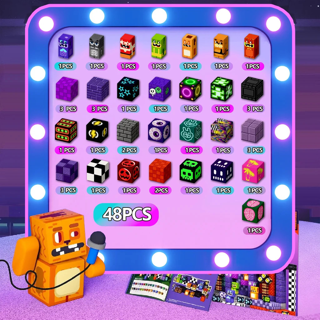 Midnight Bear-48Pcs