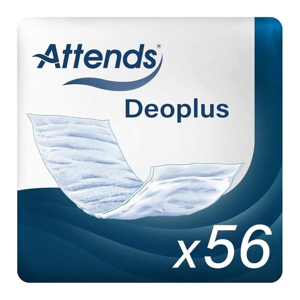 56 x Attends Deoplus Insert Pad | Incontinence Pads | 1 Pack of 56