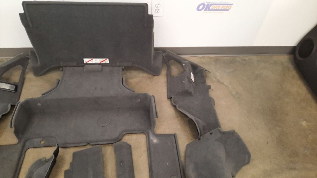 2012 FERRARI CALIFORNIA F149 OEM REAR TRUNK CARPET TRIM INTERIOR SET