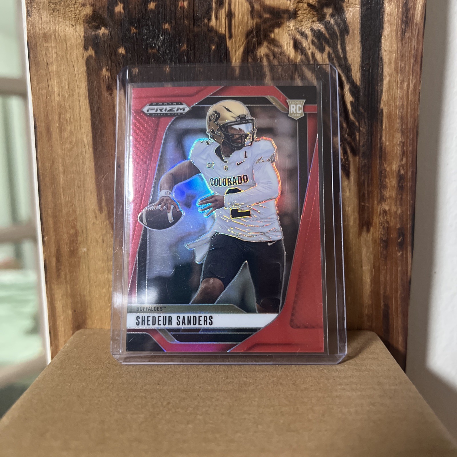 2025 Panini Prizm Draft Picks /399 Shedeur Sanders RC RED PRIZM #19 Colorado