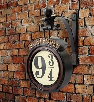 Harry Potter Binary 93/4 Wall Lamp - Modern Night Light For Home