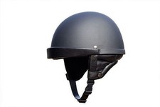 Oldtimer Motorradhelm Halbschale mattschwarz Römer Style Größe M Zündapp KTM